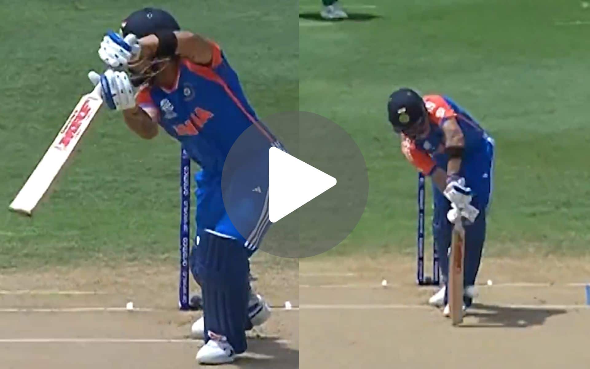 [Watch] 4,4,4 - Virat Kohli Destroys Jansen With Classical Boundaries In First Over Of WC Final